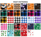 Pant pattern chart, numbers 23 to 51