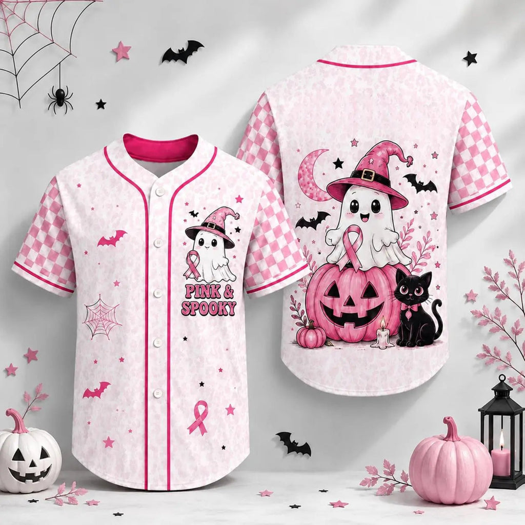 In October We Wear Pink Baseball Jersey