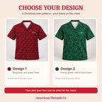 Choose your design: Design 1 red or Design 2 green