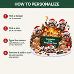 How to personalize the Dumpster Fire Response Team ornament