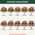 Choose your design: 1 to 10 raccoons