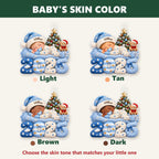 Baby's skin color: Light, Tan, Brown, Dark